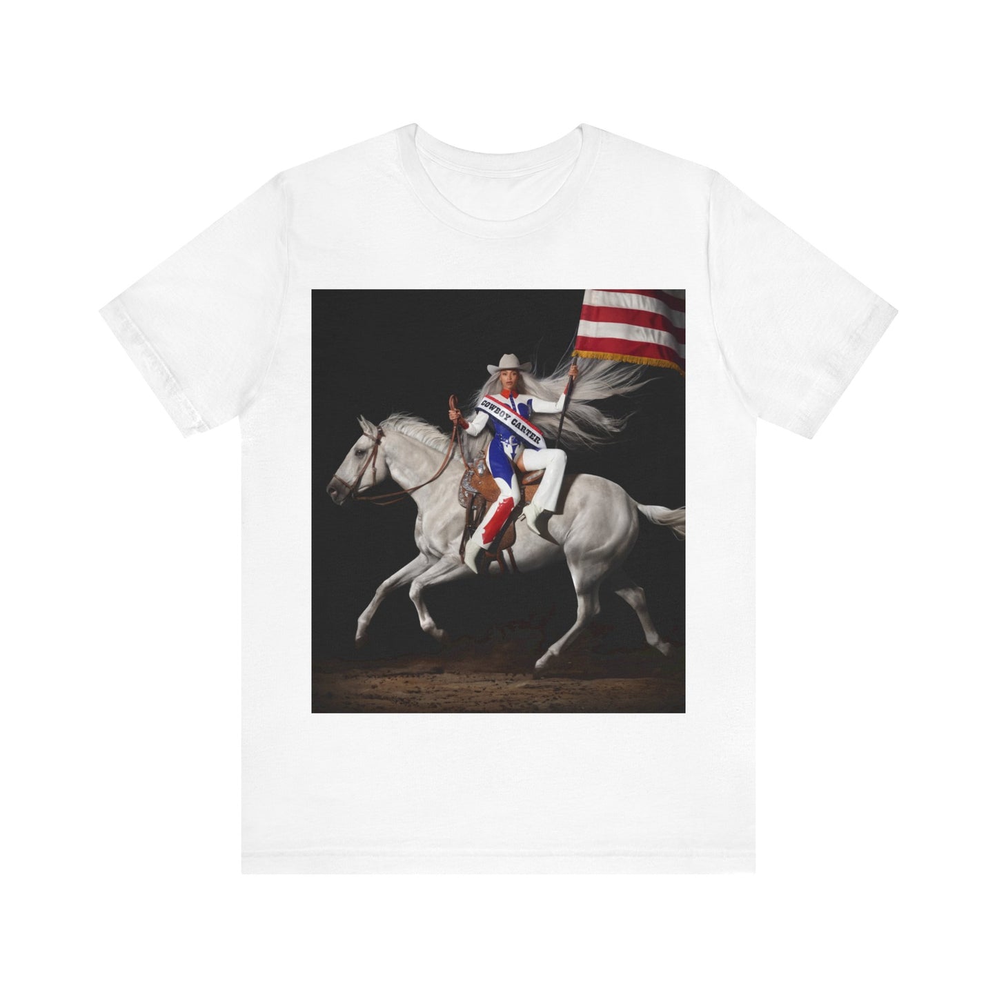 Beyonce Iconic American Flag Shirt