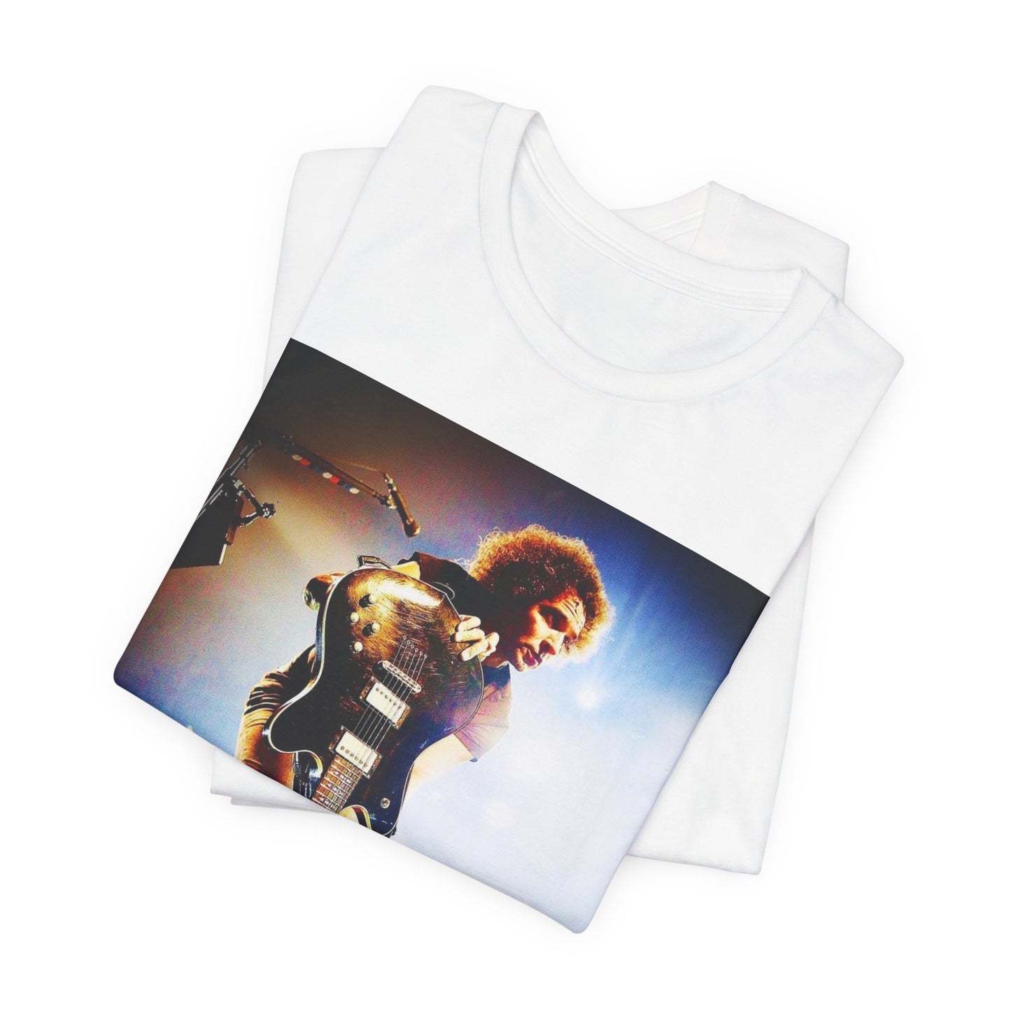A black graphic t-shirt featuring a concert graphic for Alice In Chains' 2019 live show, with modern band imagery.