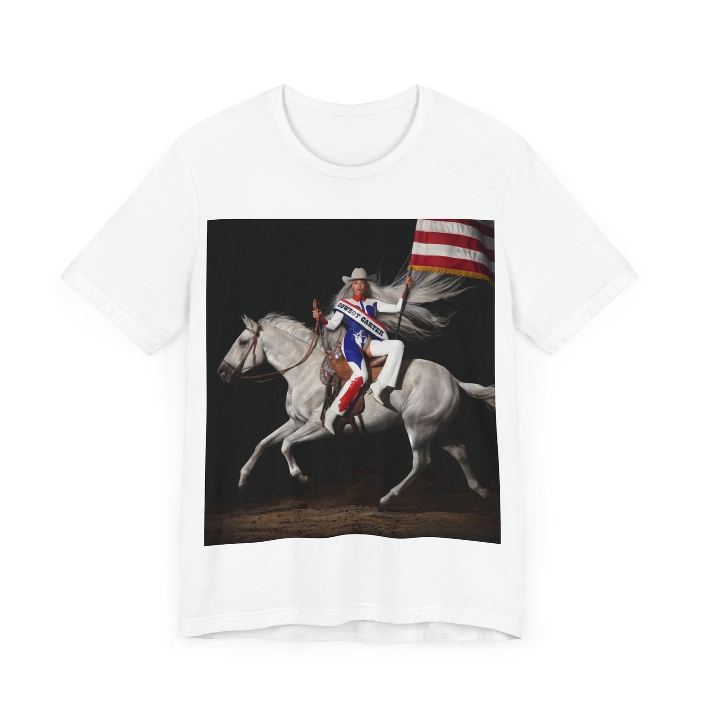 Beyonce Iconic American Flag Shirt