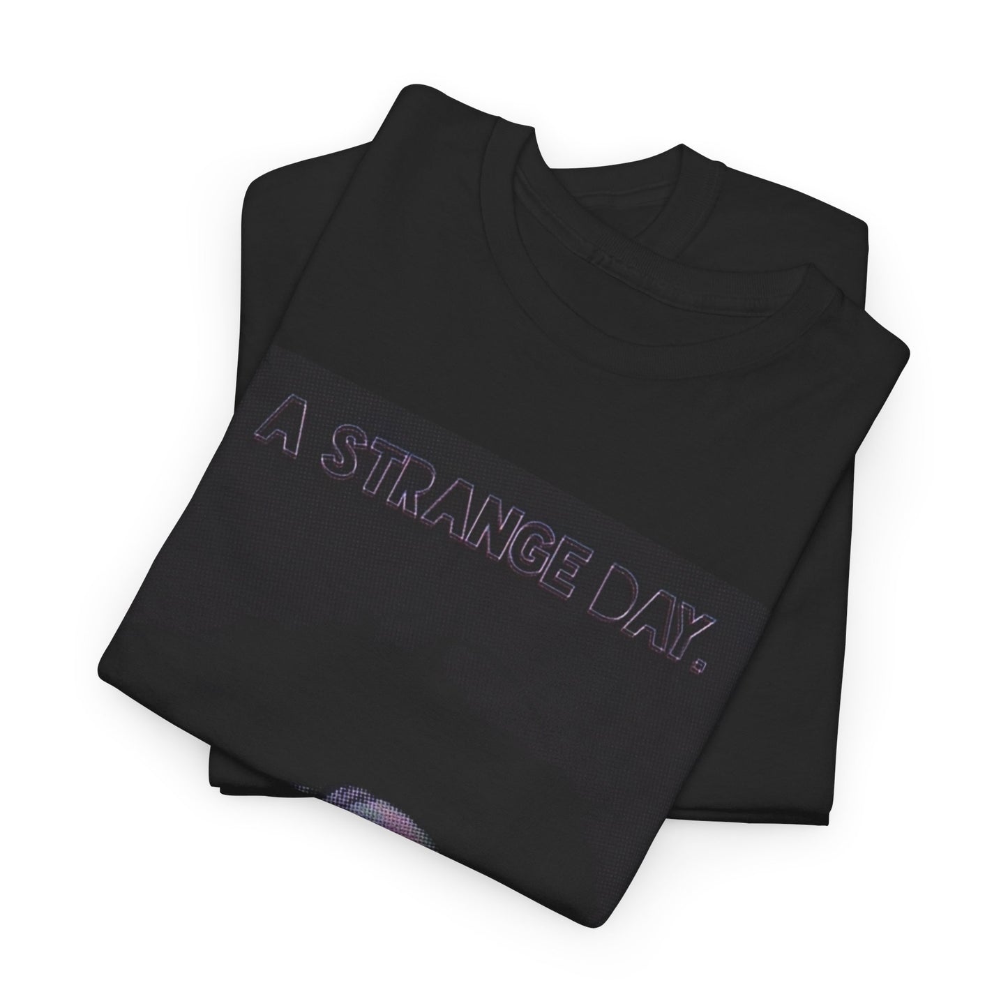A black graphic t-shirt featuring an aesthetic graphic of The Cure.