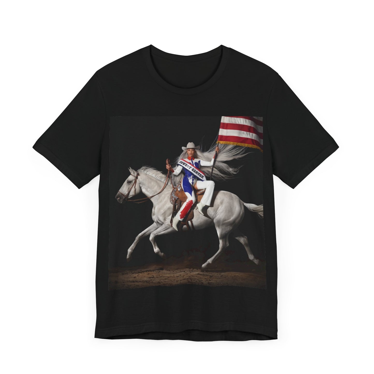 Beyonce Iconic American Flag Shirt