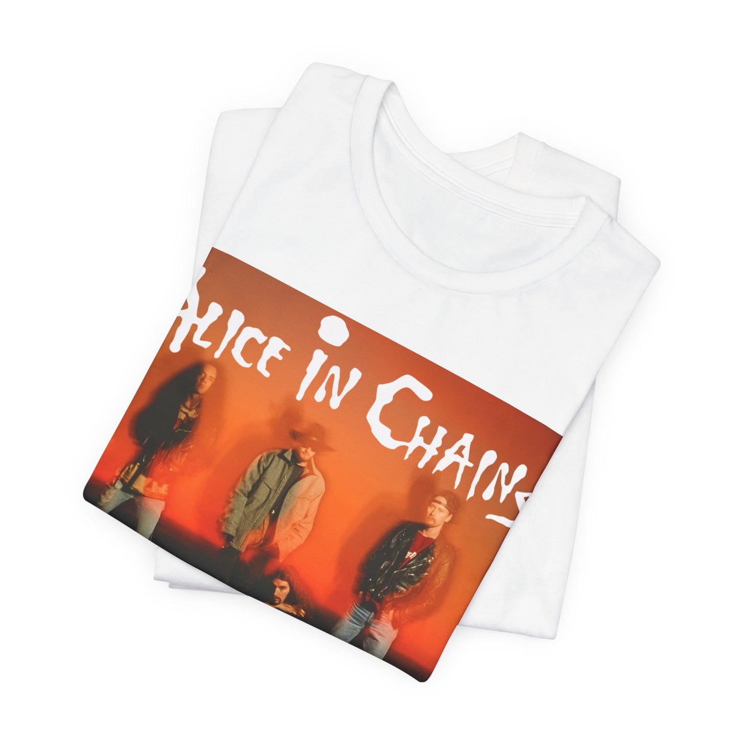 A black graphic t-shirt featuring the album cover art for Alice In Chains' 1992 album 'Dirt', with its distinctive dark aesthetic.