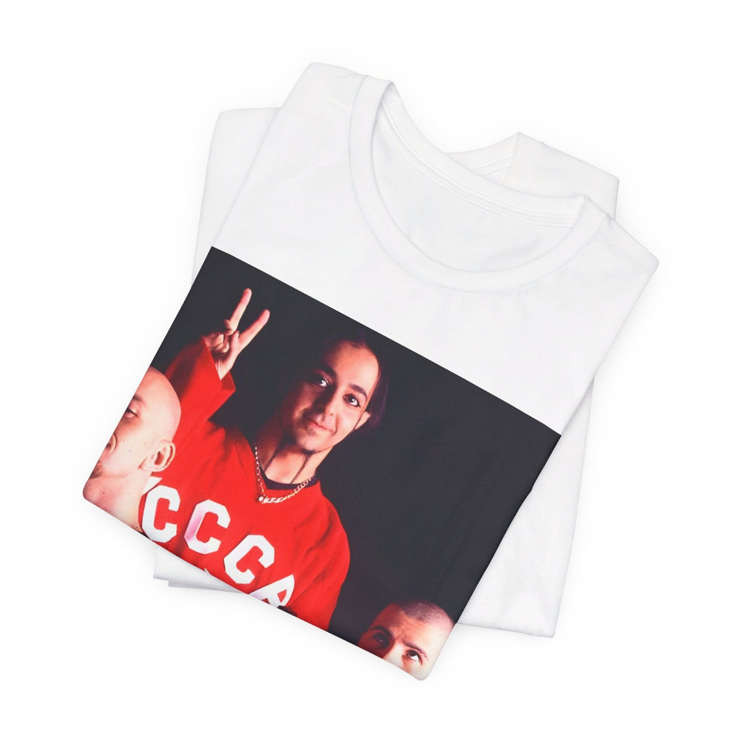 A black graphic t-shirt featuring a retro graphic related to System of a Down's 'Toxicity' album era.