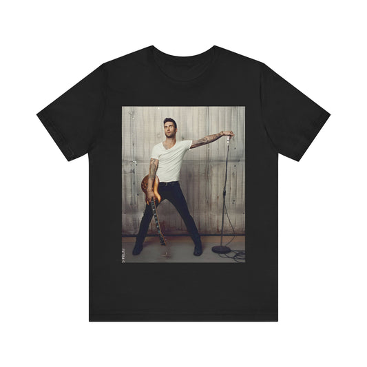 An abstract, dark graphic t-shirt inspired by the Maroon 5 song "Animals," featuring a tiger.