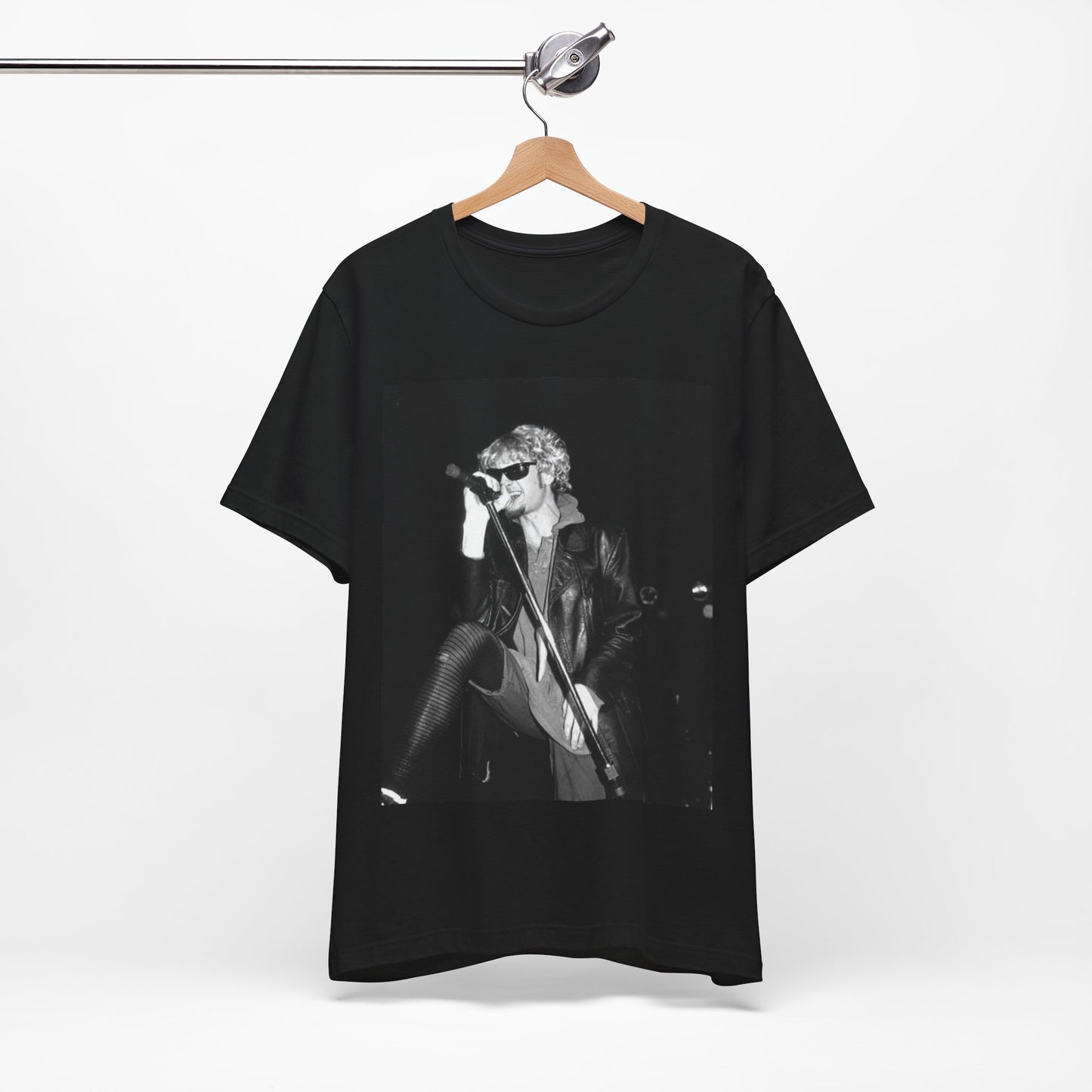 A black graphic t-shirt featuring a concert graphic for Alice In Chains' 1993 Brazil show, with band imagery and tour details.