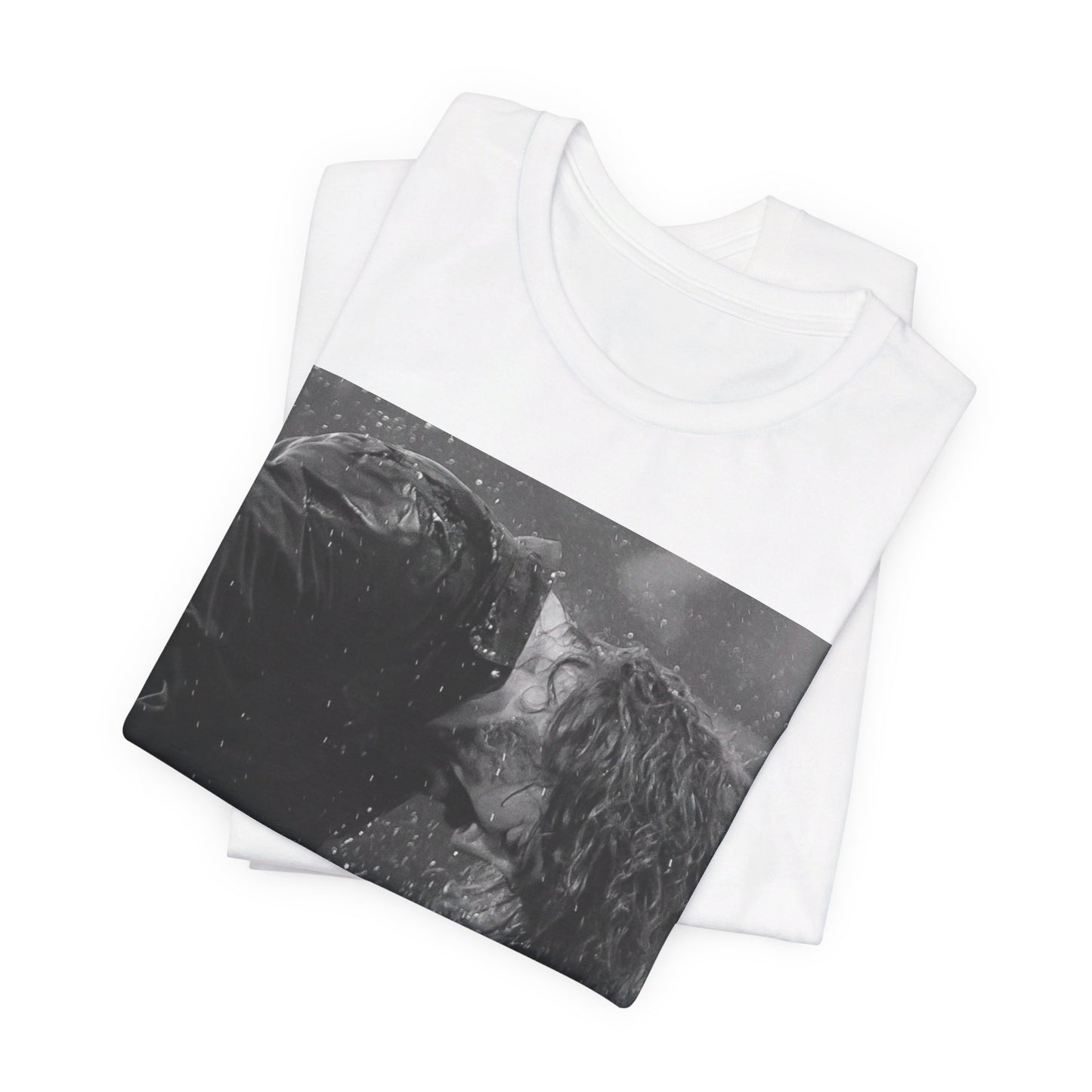A black graphic t-shirt featuring a graphic of Dave Grohl from Foo Fighters, emphasizing his fierce on-stage presence.
