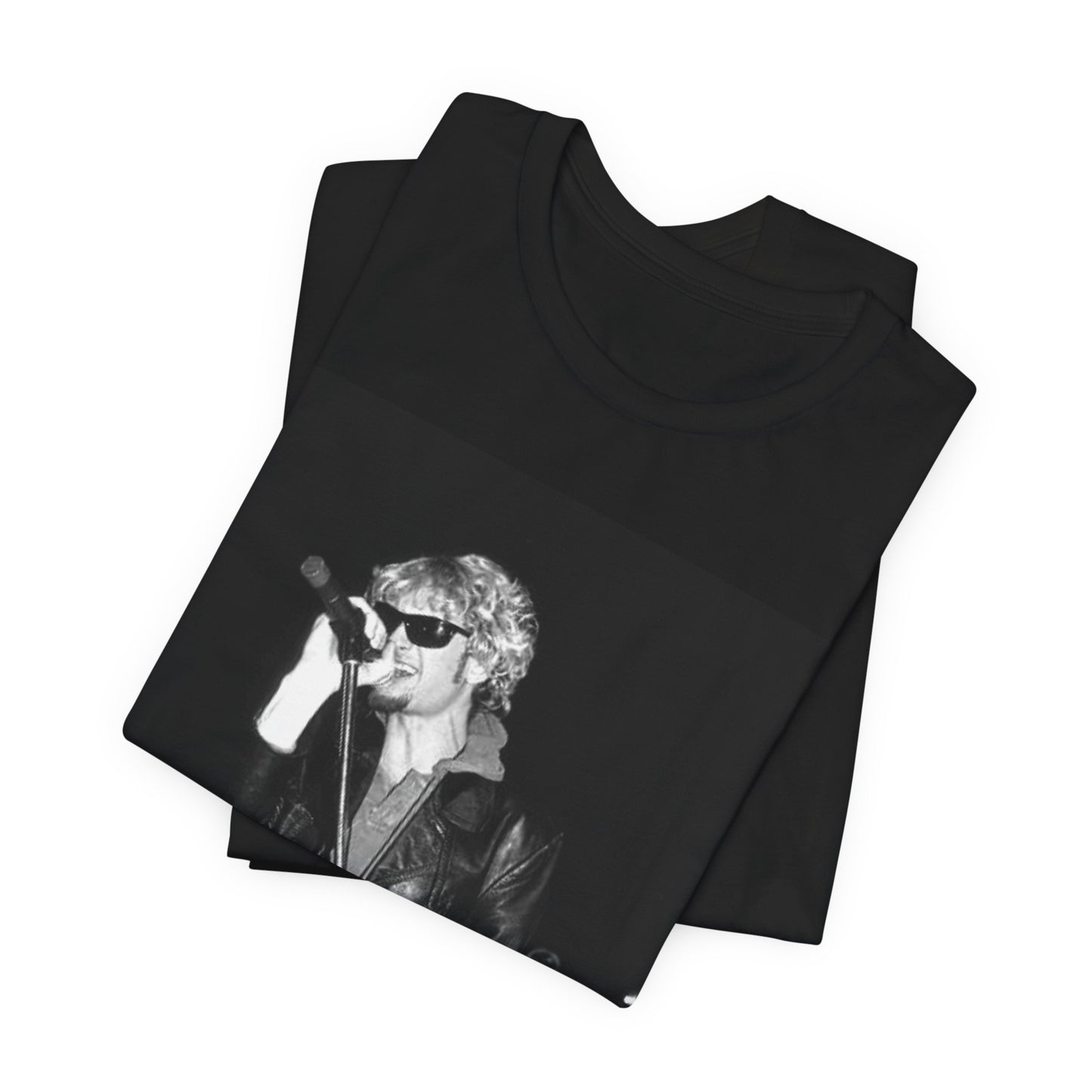 A black graphic t-shirt featuring a concert graphic for Alice In Chains' 1993 Brazil show, with band imagery and tour details.