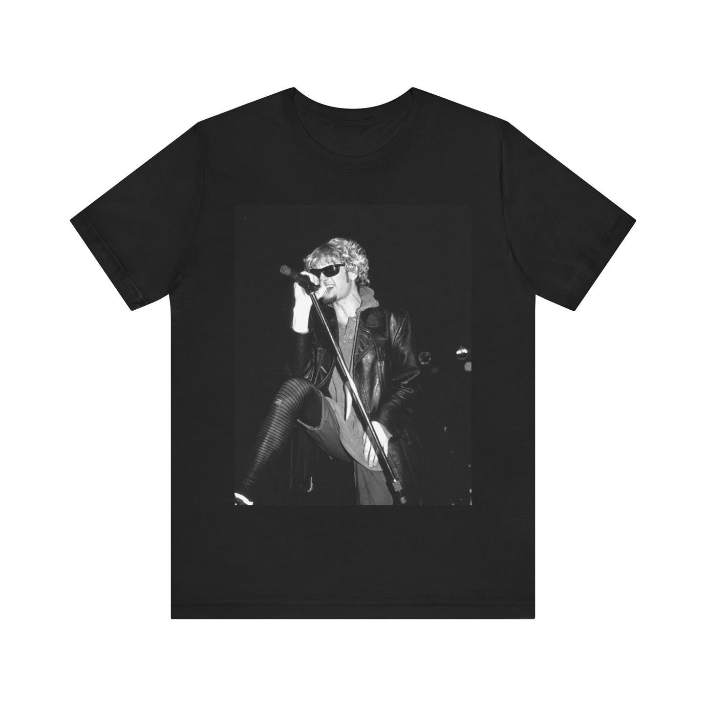 A black graphic t-shirt featuring a concert graphic for Alice In Chains' 1993 Brazil show, with band imagery and tour details.