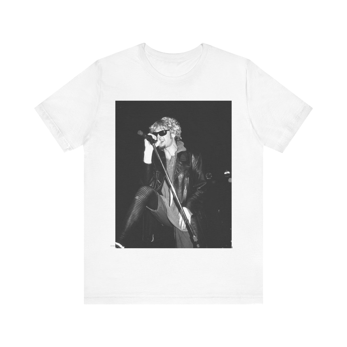 A black graphic t-shirt featuring a concert graphic for Alice In Chains' 1993 Brazil show, with band imagery and tour details.