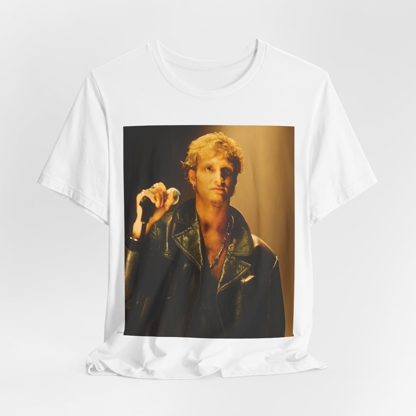 A black graphic t-shirt featuring a vintage 90s grunge-style graphic for Alice In Chains, possibly with band members or stylized elements.