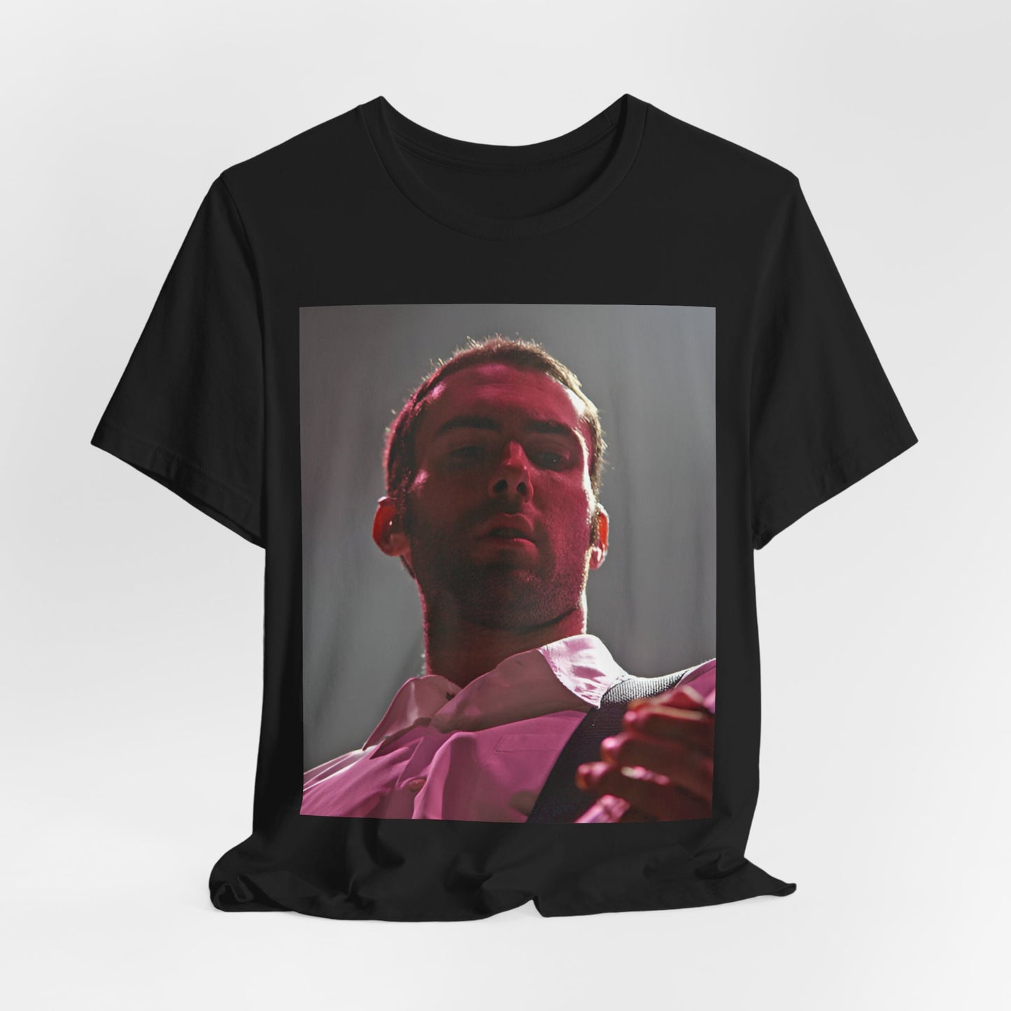 A graphic design inspired by the cover art and color palette of Maroon 5's debut album, "Songs About Jane," on a t-shirt.