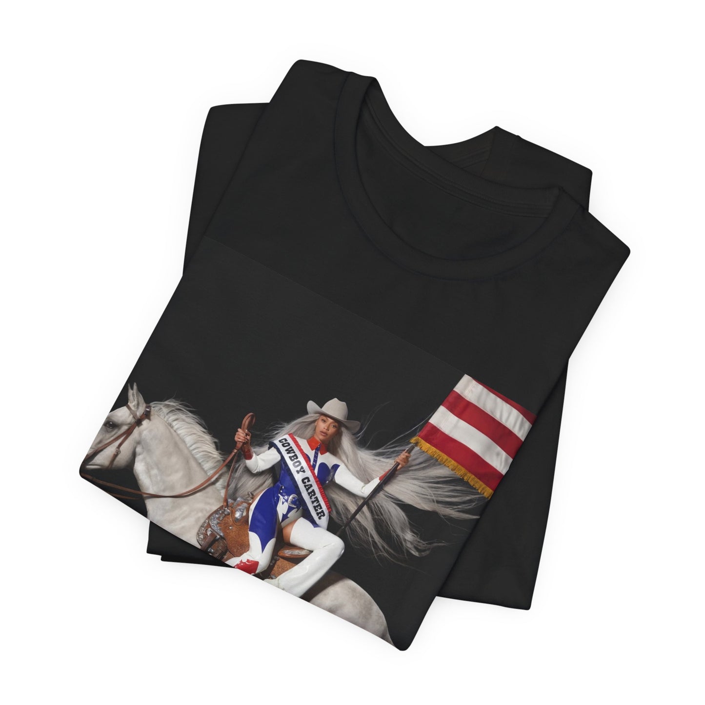 Beyonce Iconic American Flag Shirt