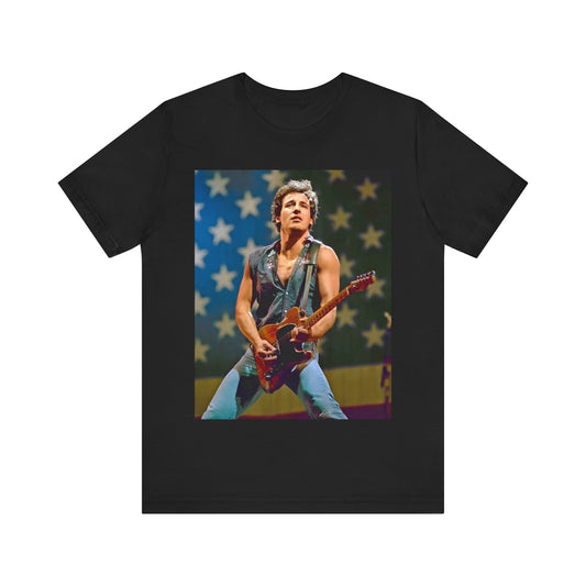 Bruce Springsteen T-shirt Unisex Graphic Music Tee, Bruce Springsteen Retro 80s Rock Vintage, Bruce Springsteen Music Tour Concert Merch, Bruce Springsteen 90s Shirt Merchandise