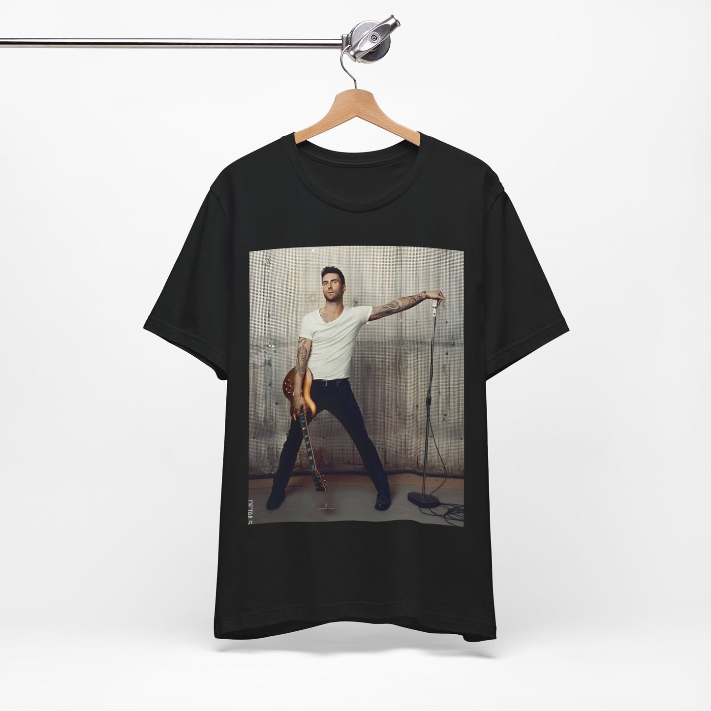 An abstract, dark graphic t-shirt inspired by the Maroon 5 song "Animals," featuring a tiger.