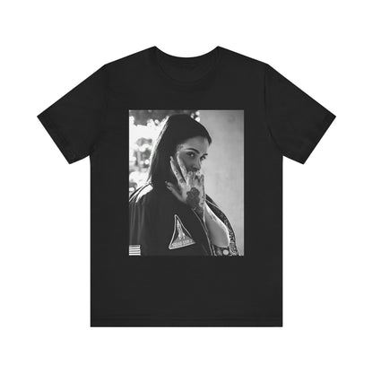 A black graphic t-shirt featuring a graphic related to Kehlani's 'SweetSexySavage' album era.