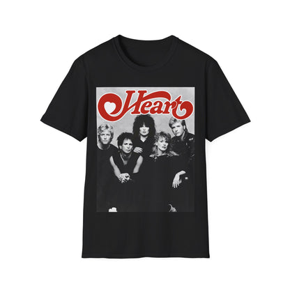 Heart Band T-Shirt Unisex Graphic Music Merch Shirt - Modemojo