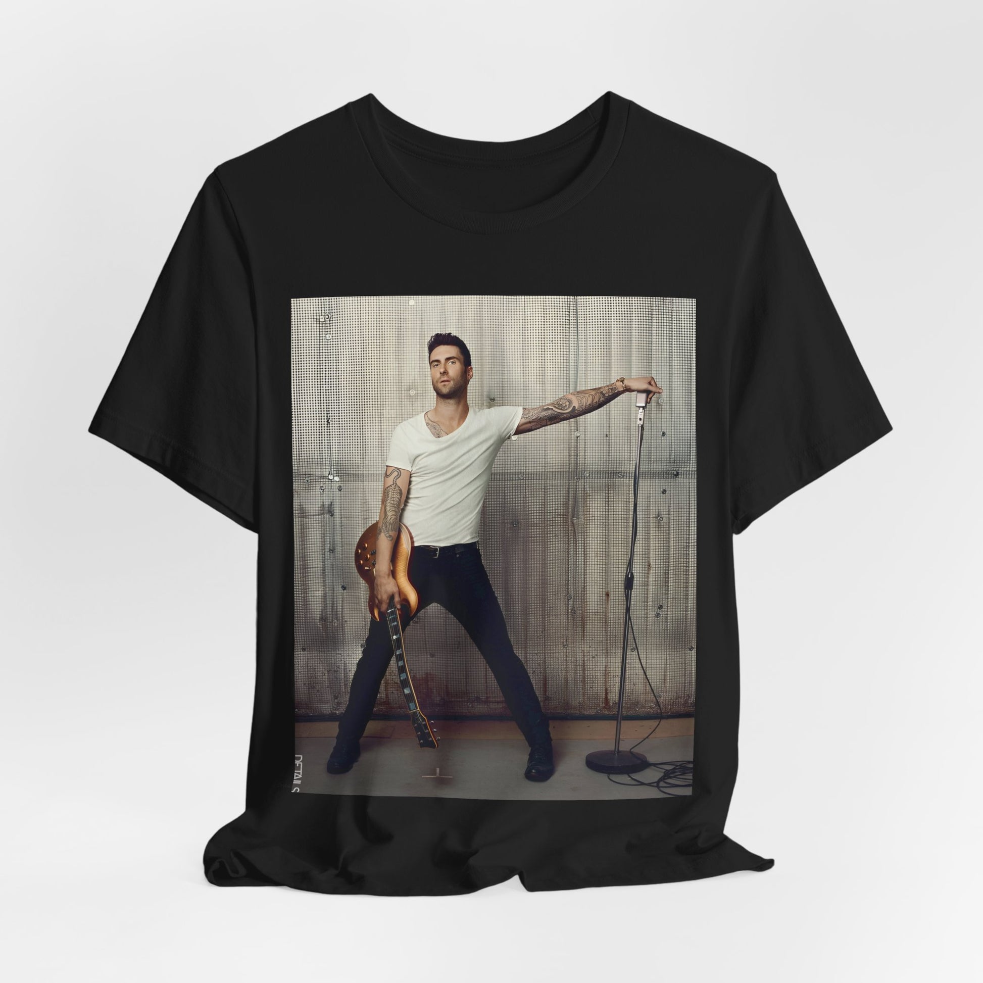 An abstract, dark graphic t-shirt inspired by the Maroon 5 song "Animals," featuring a tiger.