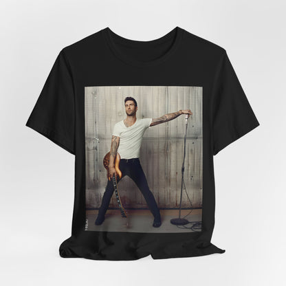 An abstract, dark graphic t-shirt inspired by the Maroon 5 song "Animals," featuring a tiger.