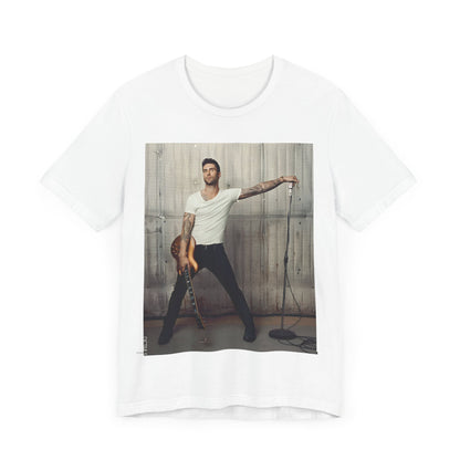 An abstract, dark graphic t-shirt inspired by the Maroon 5 song "Animals," featuring a tiger.