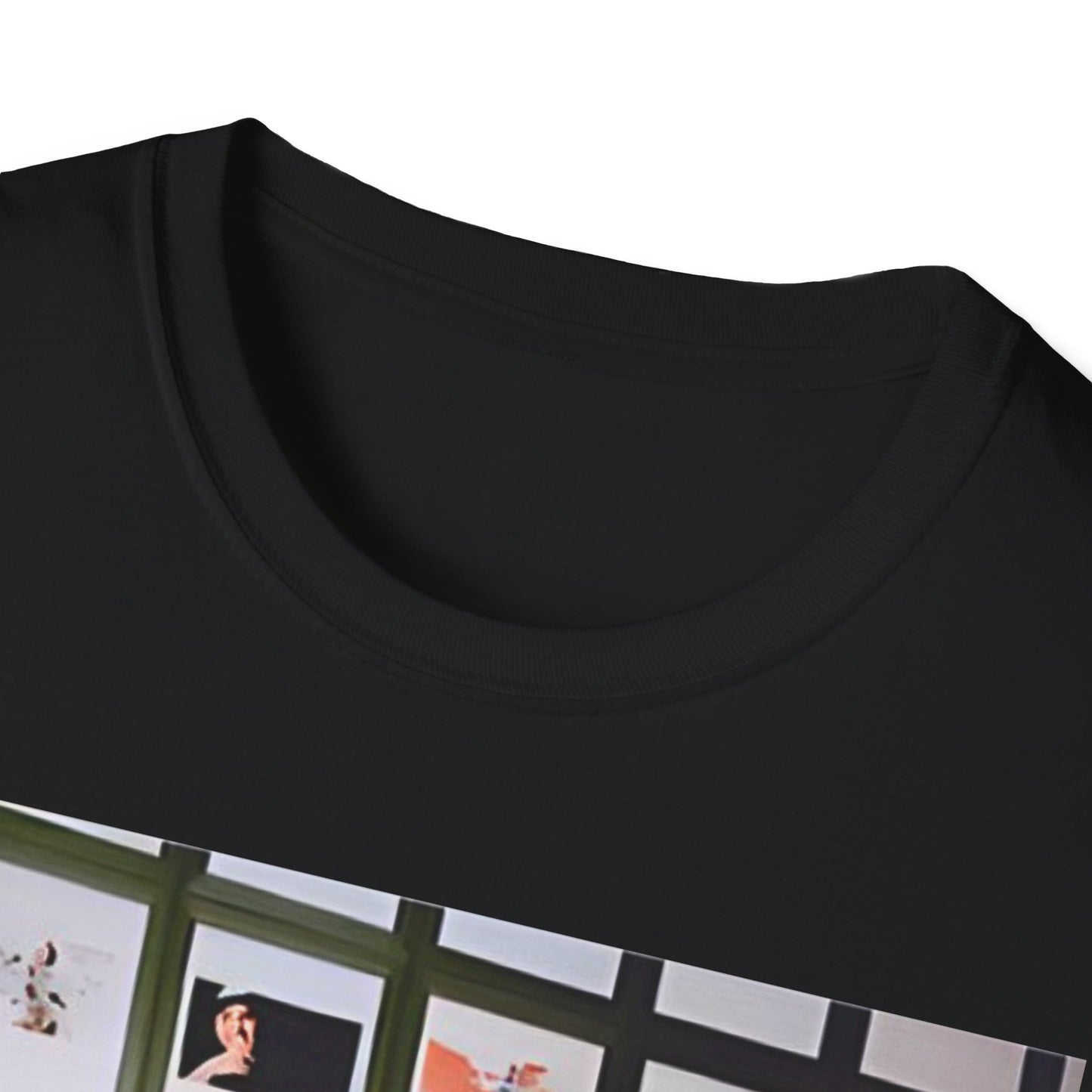 A black graphic t-shirt featuring a graphic related to SZA's 'Ctrl' album era.