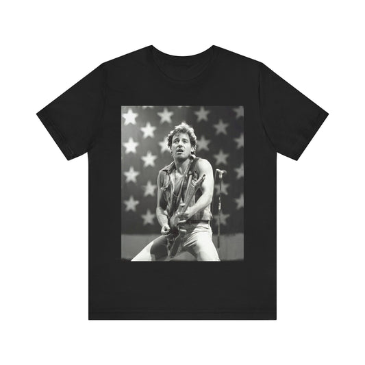 Bruce Springsteen T-shirt Unisex Graphic Music Tee, Bruce Springsteen Retro 80s Rock Vintage, Bruce Springsteen Music Tour Concert Merch, Bruce Springsteen 90s Shirt Merchandise