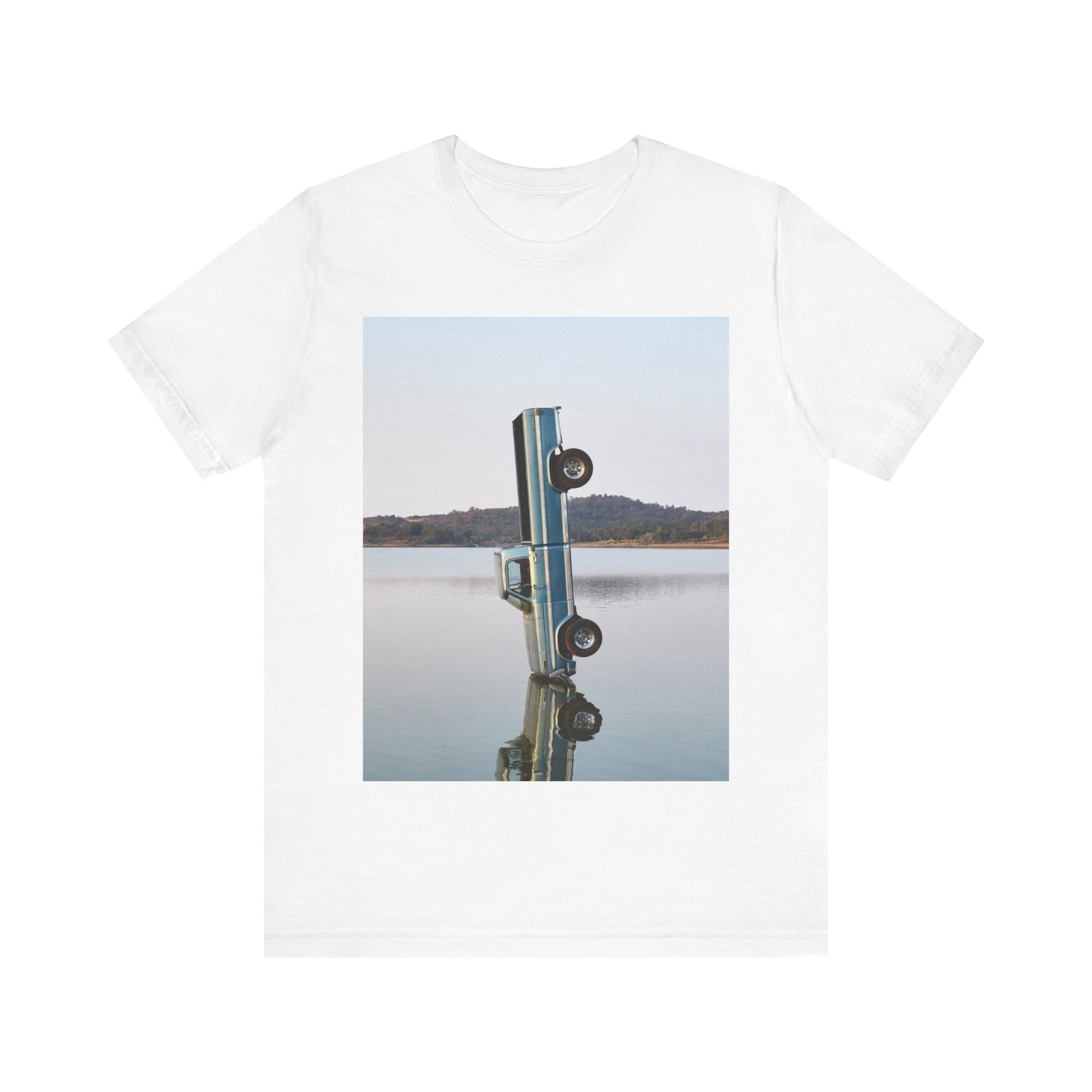 A black graphic t-shirt featuring a graphic related to Post Malone's 'F-1 Trillion' album.
