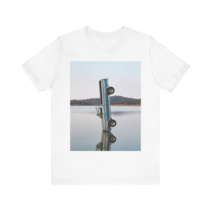 A black graphic t-shirt featuring a graphic related to Post Malone's 'F-1 Trillion' album.
