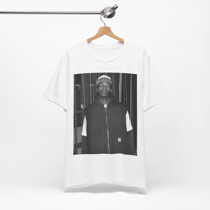 A black graphic t-shirt featuring a graphic of Snoop Dogg emphasizing a rebellious spirit.