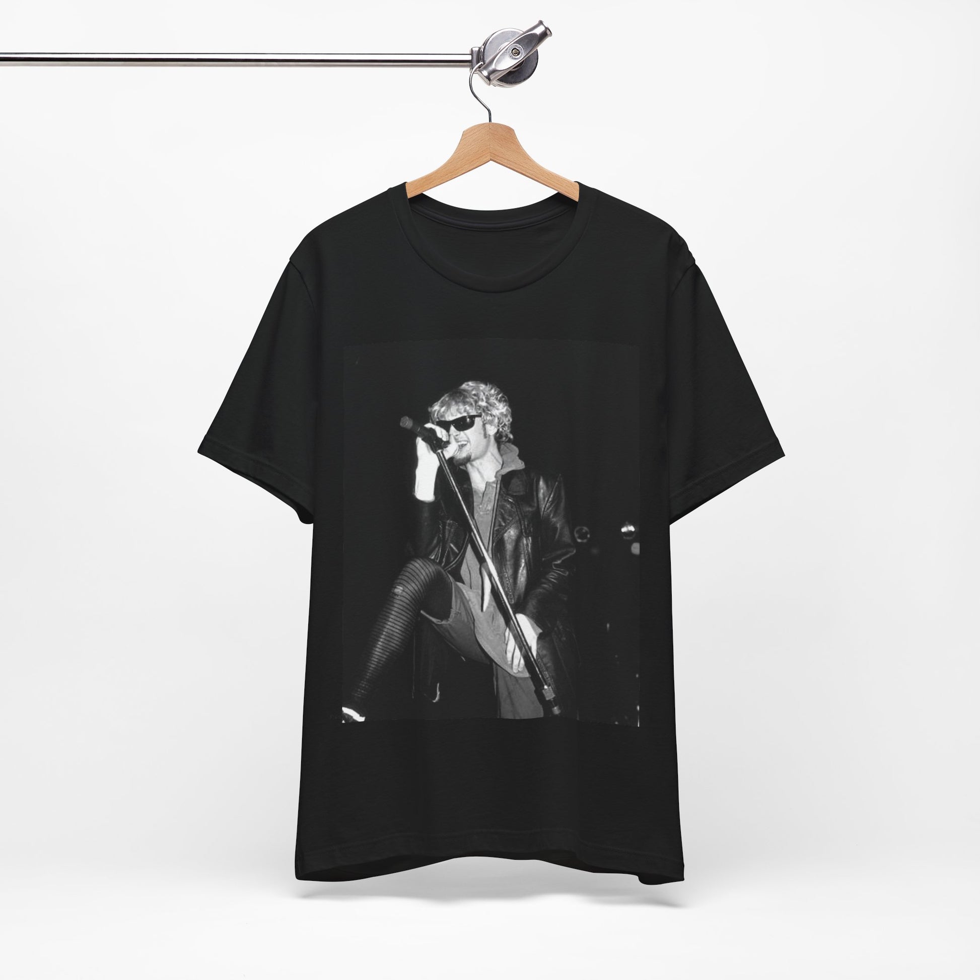 A black graphic t-shirt featuring a concert graphic for Alice In Chains' 1993 Brazil show, with band imagery and tour details.