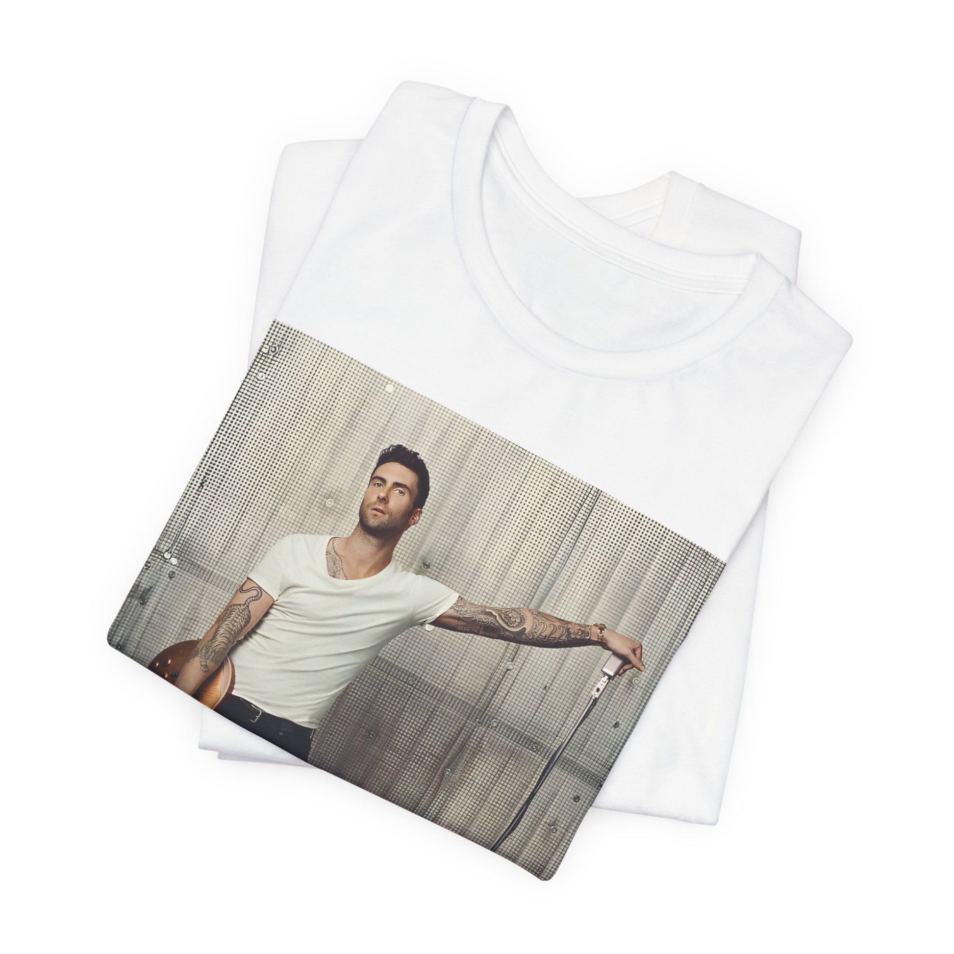 An abstract, dark graphic t-shirt inspired by the Maroon 5 song "Animals," featuring a tiger.