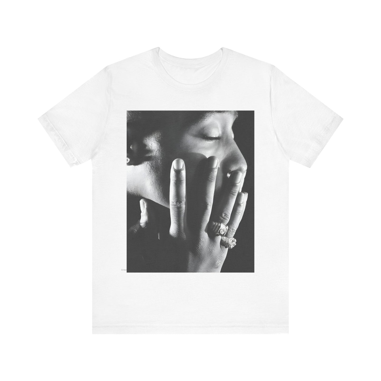 A black graphic t-shirt featuring an iconic West Coast swag graphic of Tupac.