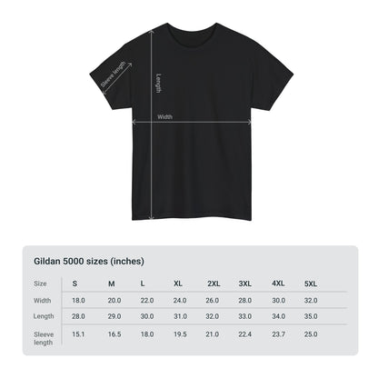 A black graphic t-shirt featuring a stylized graphic of Depeche Mode with an aesthetic design.