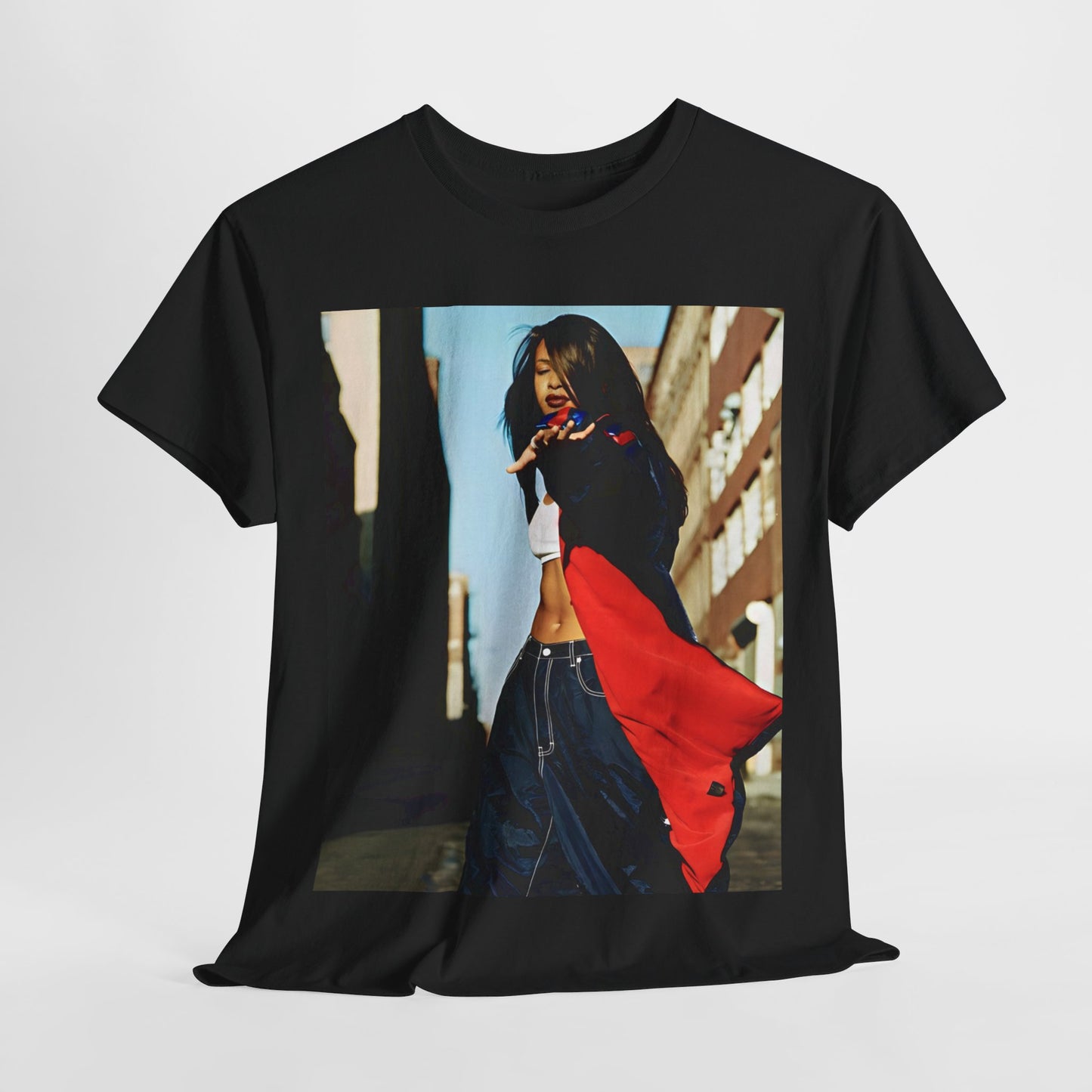 Aaliyah 'Timeless Portrait' Artistic Tee
