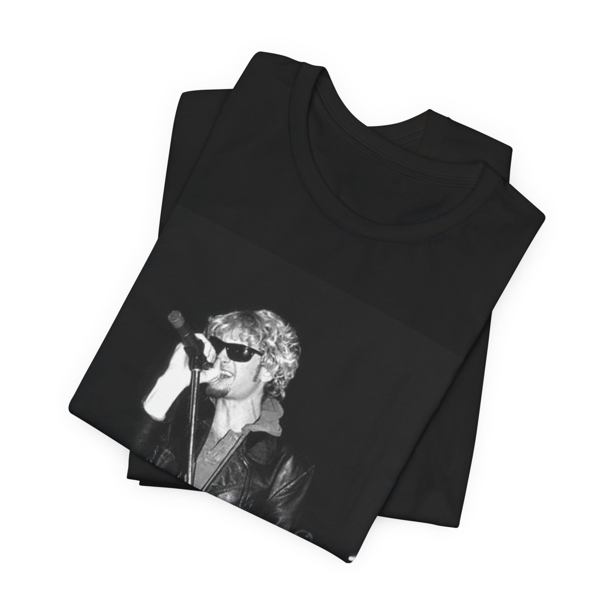 A black graphic t-shirt featuring a concert graphic for Alice In Chains' 1993 Brazil show, with band imagery and tour details.