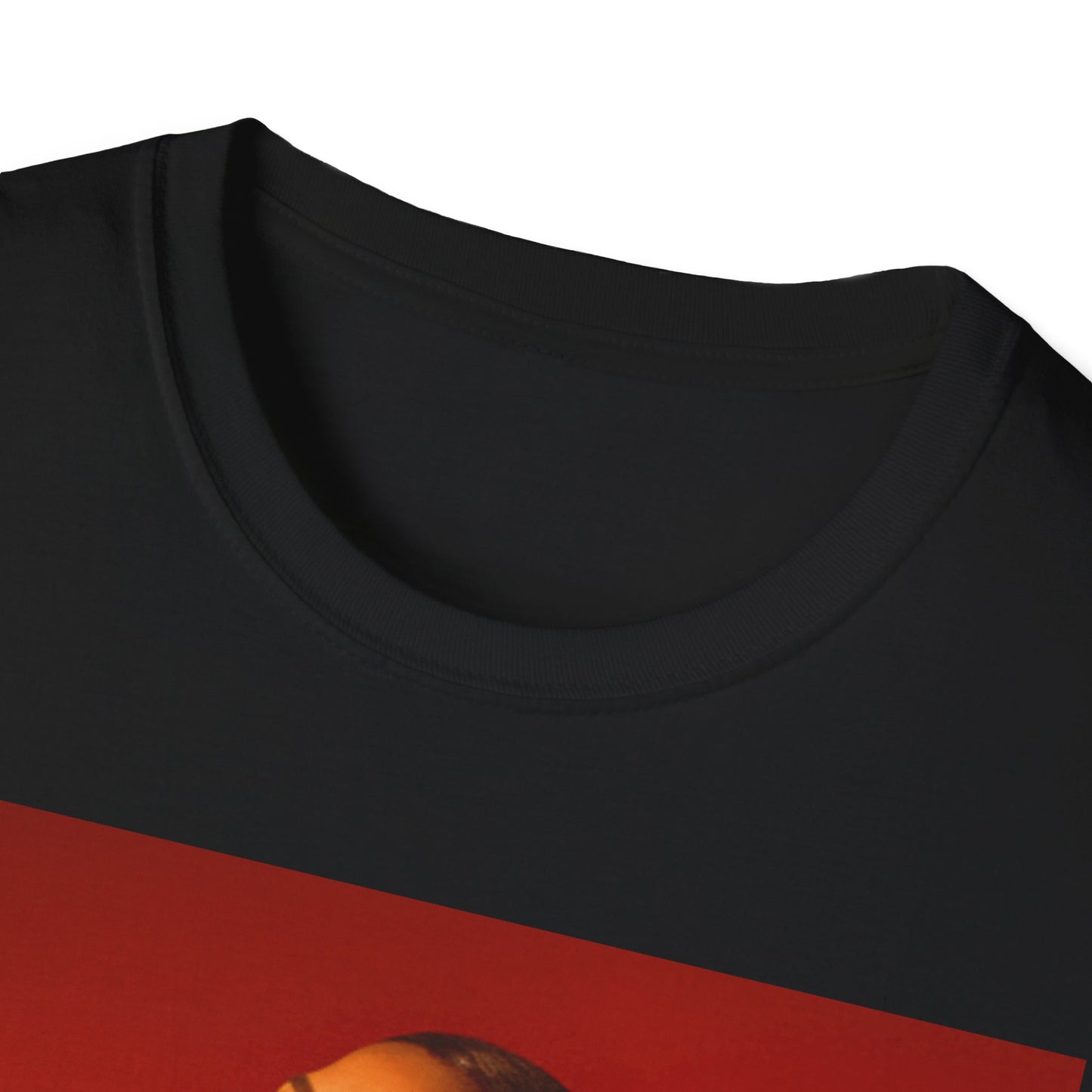 A black graphic t-shirt featuring a signature portrait photo of Jhene Aiko.
