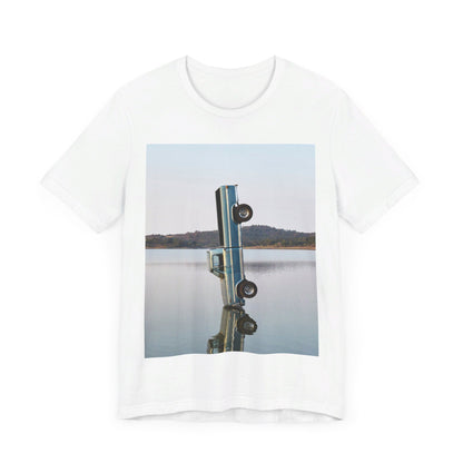 A black graphic t-shirt featuring a graphic related to Post Malone's 'F-1 Trillion' album.
