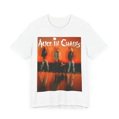 A black graphic t-shirt featuring the album cover art for Alice In Chains' 1992 album 'Dirt', with its distinctive dark aesthetic.