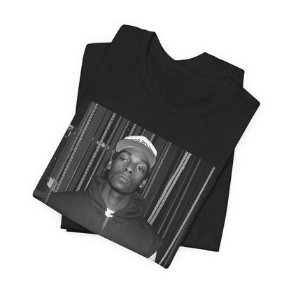 A black graphic t-shirt featuring a graphic of Snoop Dogg emphasizing a rebellious spirit.