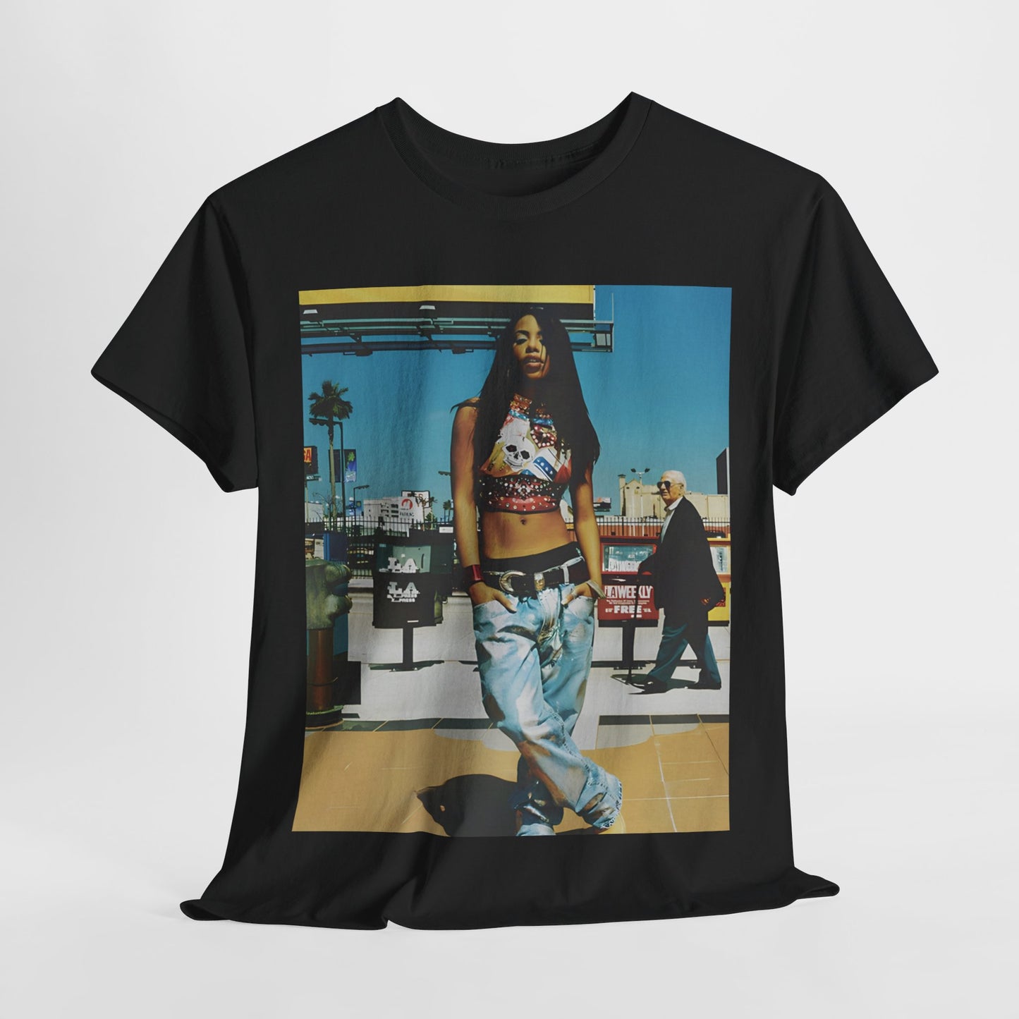 Aaliyah 'Y2K Futuristic' Style Tee