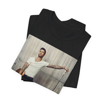 An abstract, dark graphic t-shirt inspired by the Maroon 5 song "Animals," featuring a tiger.