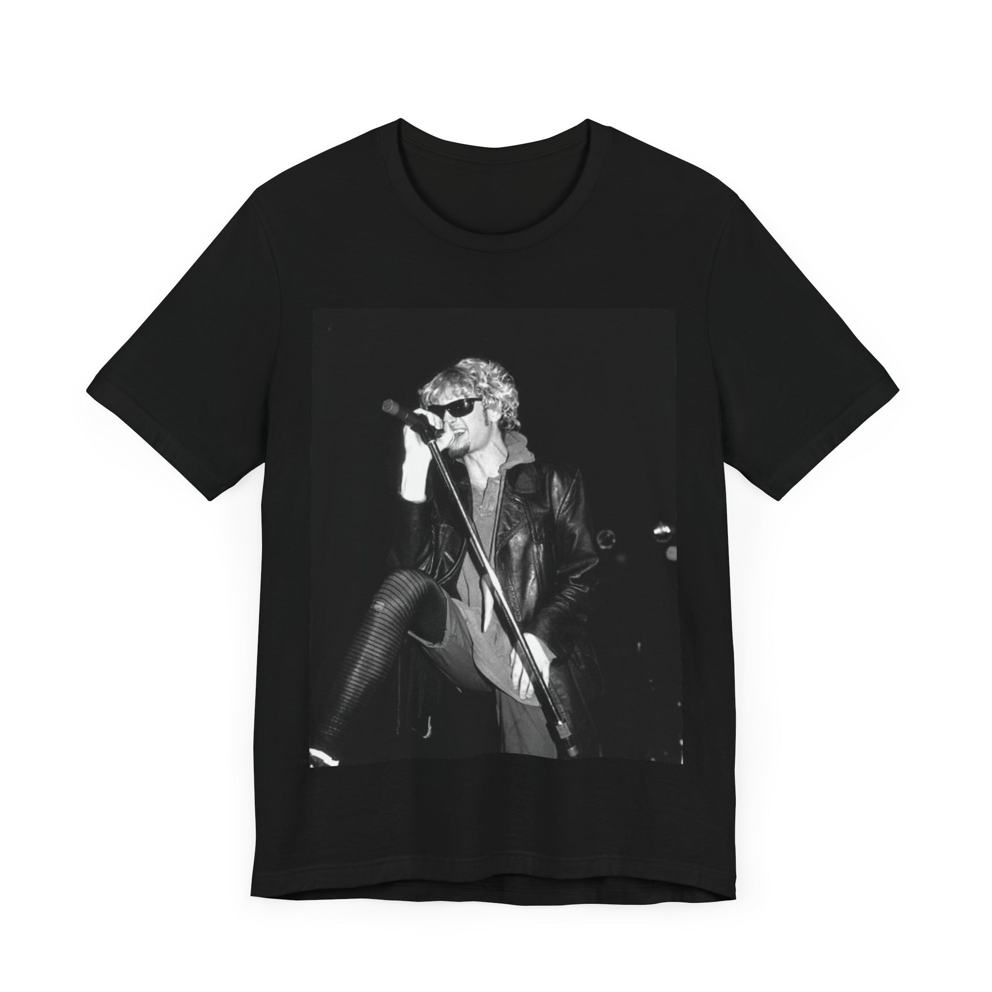 A black graphic t-shirt featuring a concert graphic for Alice In Chains' 1993 Brazil show, with band imagery and tour details.