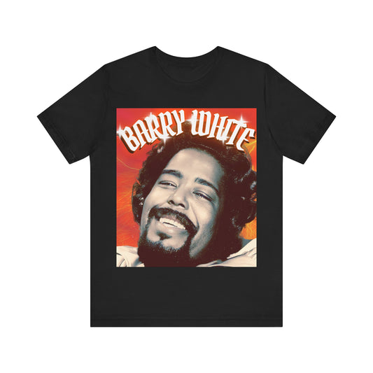 Barry White T-shirt Unisex Graphic Music Tee 70s Retro Vintage Tour Concert Merch Shirt Barry White Merch