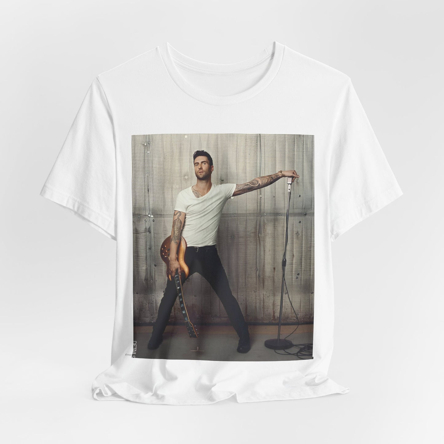 An abstract, dark graphic t-shirt inspired by the Maroon 5 song "Animals," featuring a tiger.