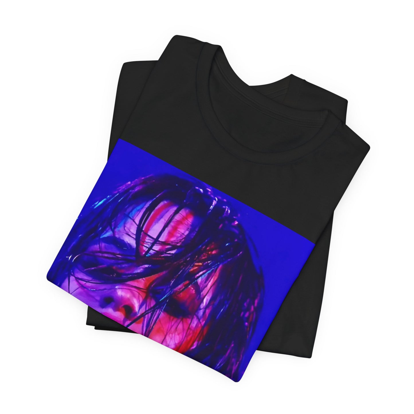 A black graphic t-shirt featuring a graphic related to Camila Cabello's "Havana" song.