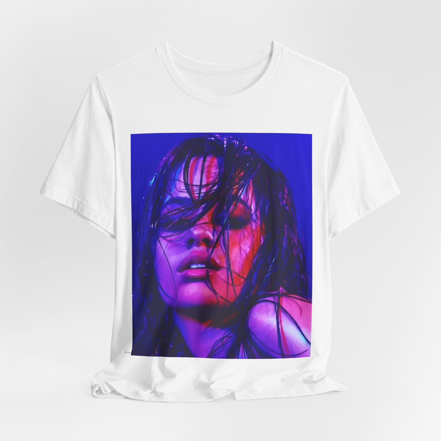 A black graphic t-shirt featuring a graphic related to Camila Cabello's "Havana" song.