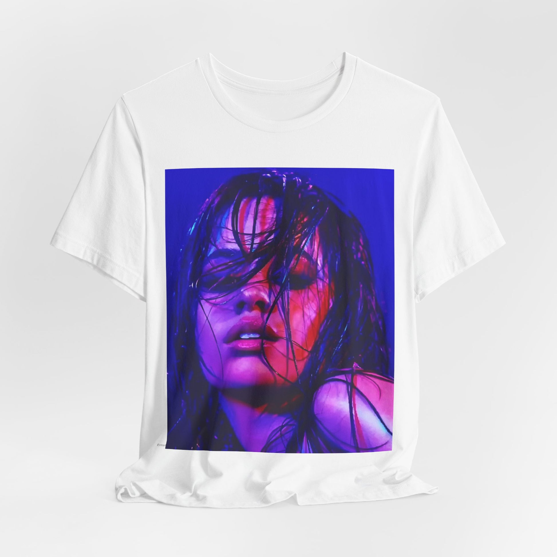 A black graphic t-shirt featuring a graphic related to Camila Cabello's "Havana" song.