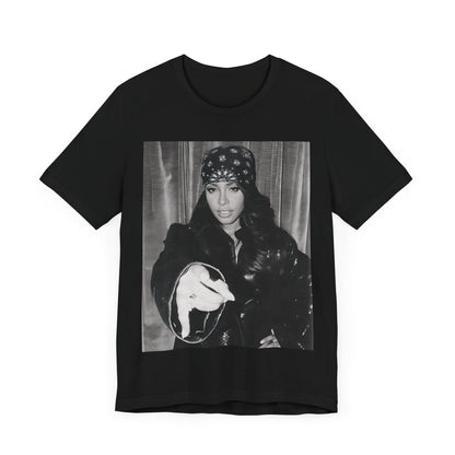Aaliyah 'Iconic Shades' Graphic Tribute Tee